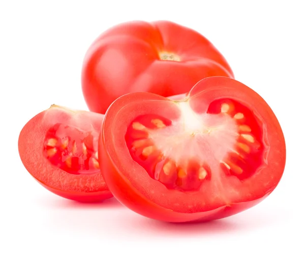 Tomato vegetable with slices — Stock Photo, Image