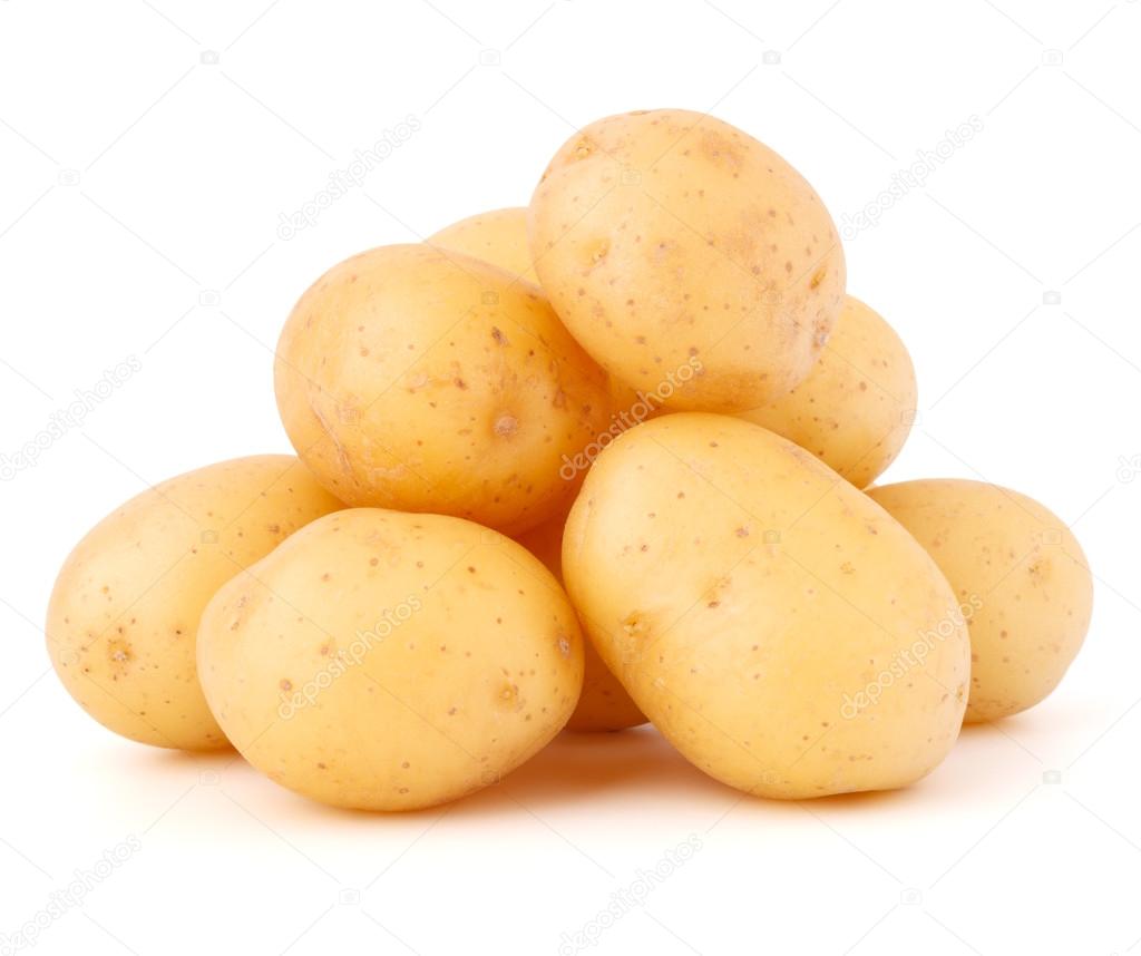 New potato tubers