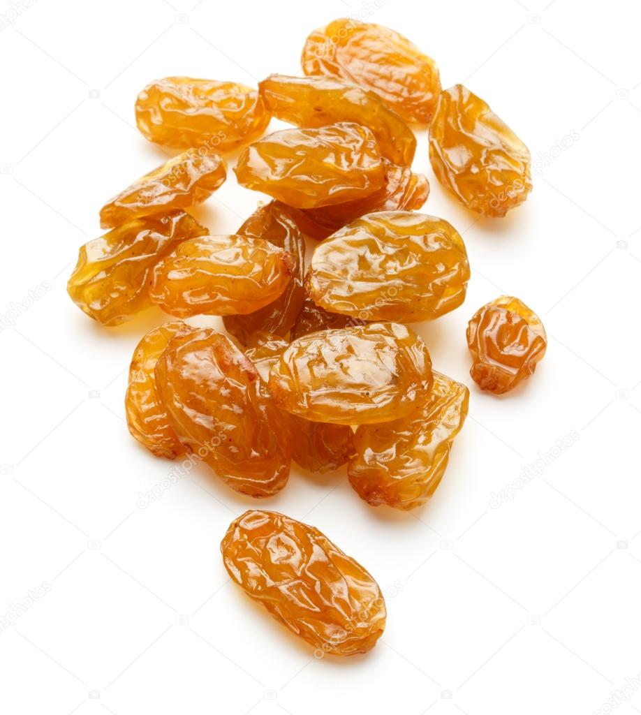 Yellow sultanas raisins