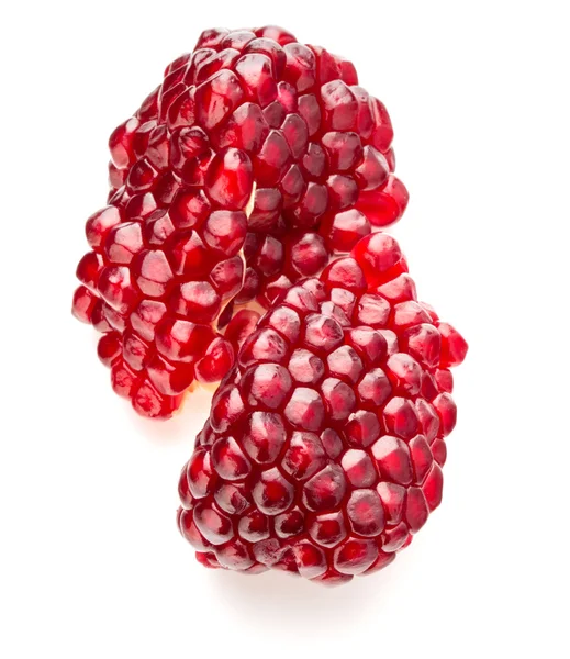 Ripe pomegranate fruit segment — Stock Photo, Image