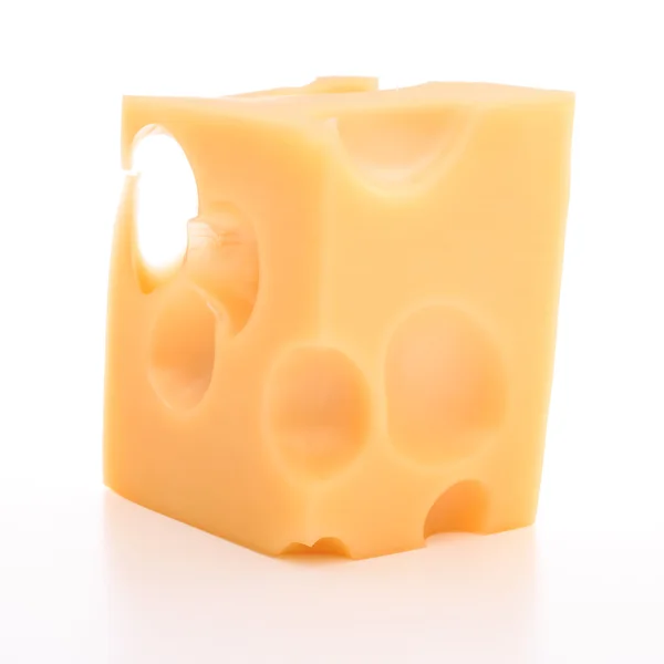 Cube de fromage suisse — Photo