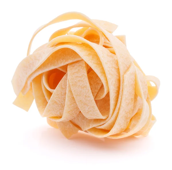 Italian pasta fettuccine nest — Stock Photo, Image