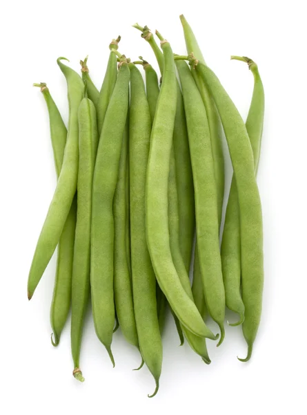 緑色の豆の一握り — ストック写真