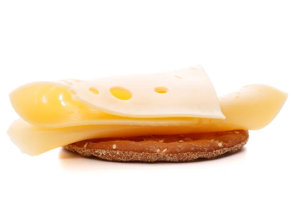 Sanduíche de queijo saboroso — Fotografia de Stock