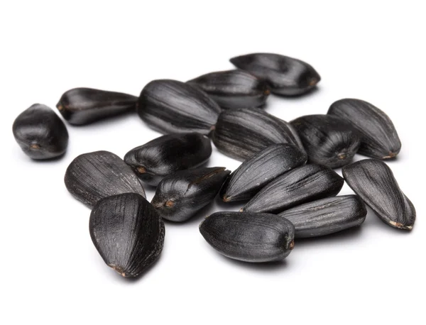 Černá slunečnice semena — Stock fotografie