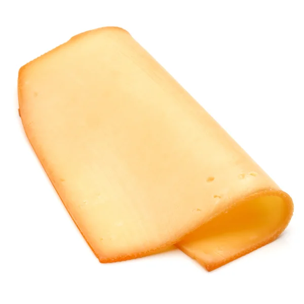 Maasdam cheese slice — Stock Photo, Image