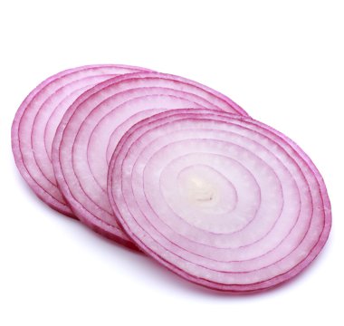 Kırmızı soğan dilimlenmiş