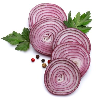 soğan karabiber ve maydanoz ile