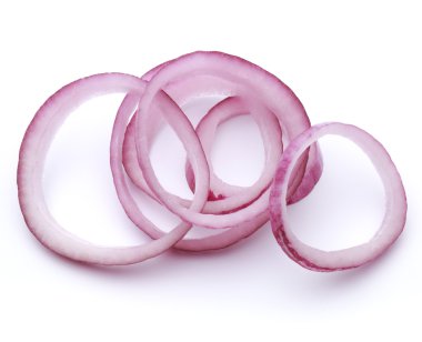 Kırmızı soğan dilimlenmiş