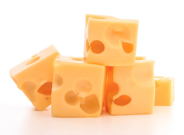 瑞士奶酪多维数据集 — 图库照片