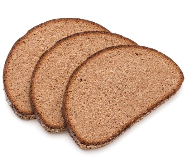 Rebanadas de pan de centeno fresco — Foto de Stock