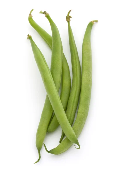 Handful of green beans — Stock Photo, Image