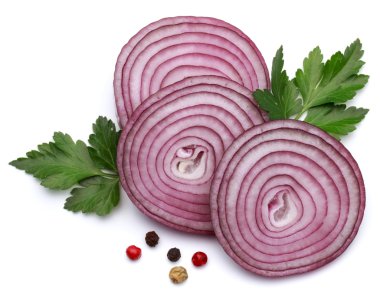 soğan karabiber ve maydanoz ile