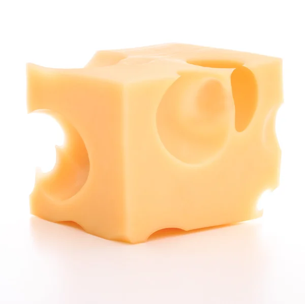 Ελβετικό τυρί κύβος — Φωτογραφία Αρχείου