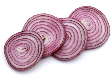 Kırmızı soğan dilimlenmiş