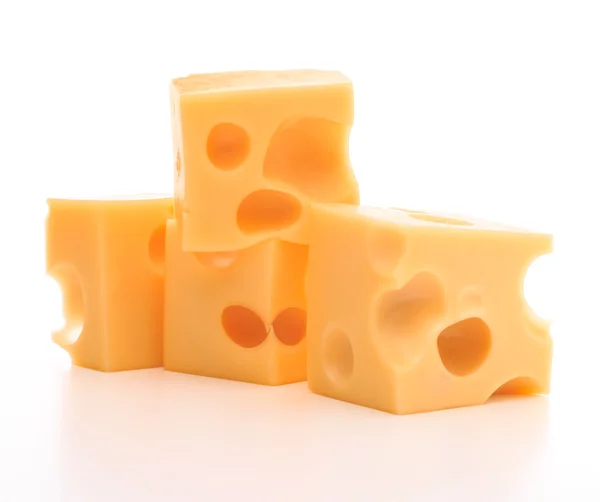 スイスのチーズ キューブ — ストック写真