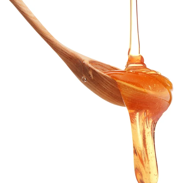 Cuchara con miel — Foto de Stock