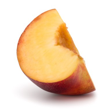 Nektarin meyve dilim