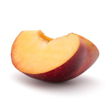 Nektarin meyve dilim