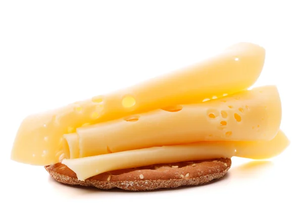 Smakelijke kaas sandwich — Stockfoto