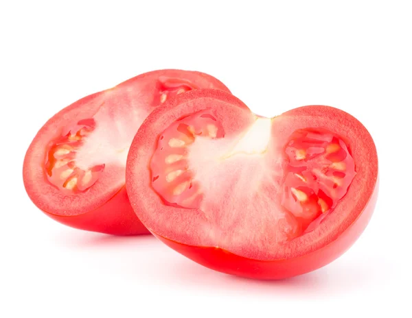 Rode tomaten helften — Stockfoto