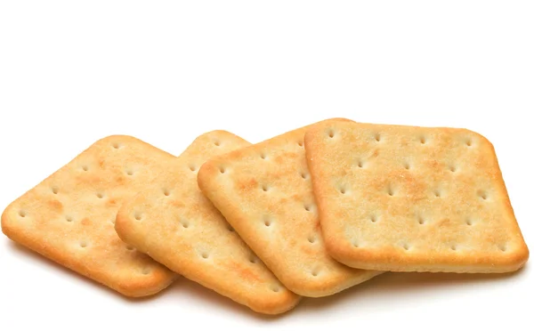 Száraz cracker cookie-k — Stock Fotó