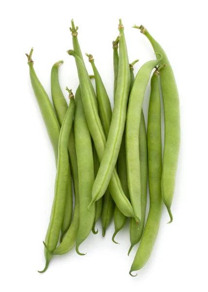 Handful of green beans — Stock Photo, Image