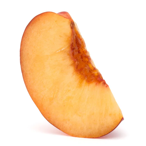 Nectarine fruit slice — Stock Photo, Image