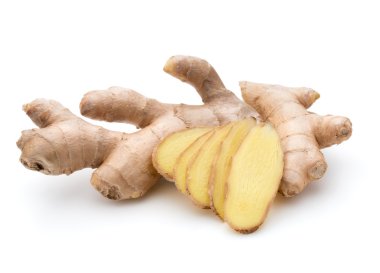 Fresh ginger root clipart