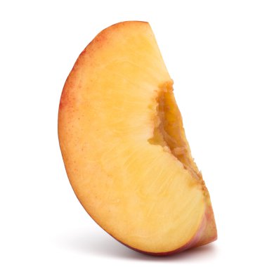 Nektarin meyve dilim