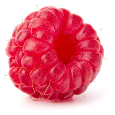 Olgun kırmızı ahududu