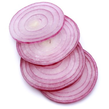 Kırmızı soğan dilimlenmiş