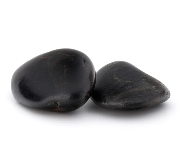 Guijarros Zen negro — Foto de Stock