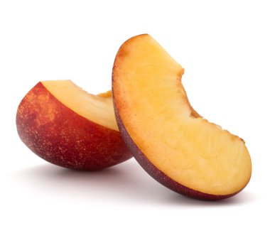 Nektarin meyve dilimleri