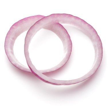 Kırmızı soğan dilimlenmiş