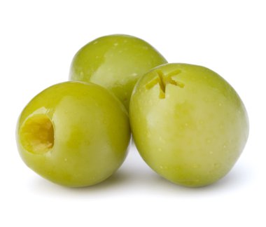 Lezzetli yeşil zeytin