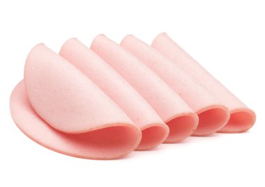 Haşlanmış jambon sosis pişmiş