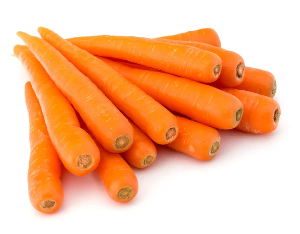 Сырая морковная клубень — стоковое фото