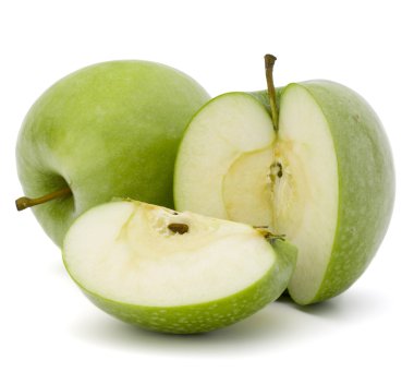 Yeşil elma dilimli