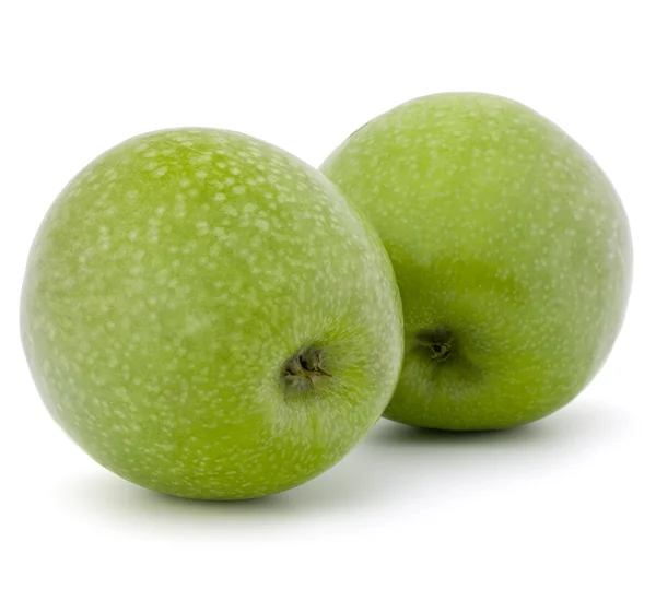 Chutné zralé zelená jablka — Stock fotografie