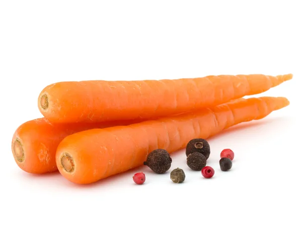 Sweet raw carrot tuber — Stock Photo, Image