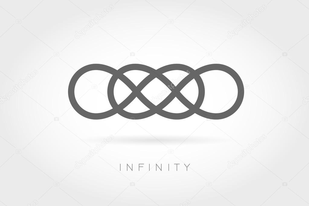 Limitless icon. Simple mathematical sign
