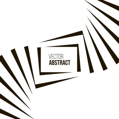 Geometrik vektör siyah ve beyaz arka plan