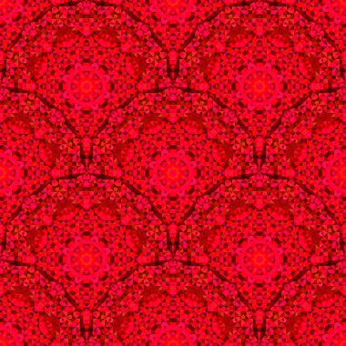 Soyut sorunsuz kırmızı geometrik vektör desen
