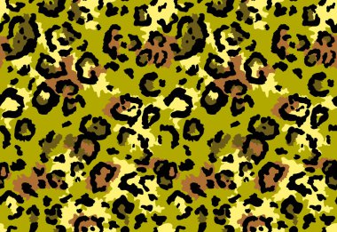 Kusursuz leopar kürkü deseni