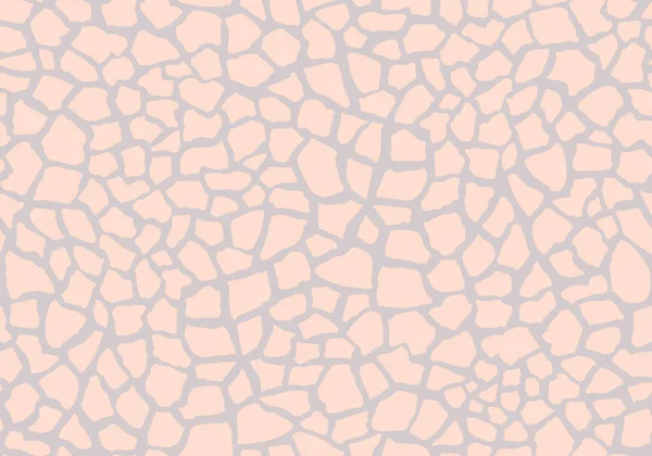 Varrat nélküli kőfal minta minta minta design. Rózsaszín és világos szürke műalkotás háttér. Vektorillusztráció — Stock Vector