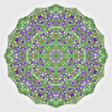 soyut renkli daire zemin. geometrik vektör mandala. MOS