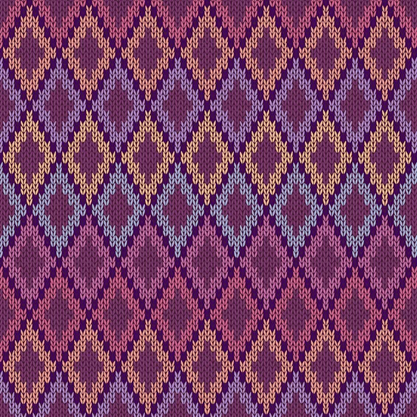 Fondo textil ligero inconsútil del bebé de la ginebra de lana tejida del color — Vector de stock