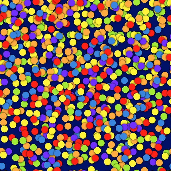 Bezszwowe wzór kolorowy konfetti. Uroczystości wakacje natężenie — Wektor stockowy