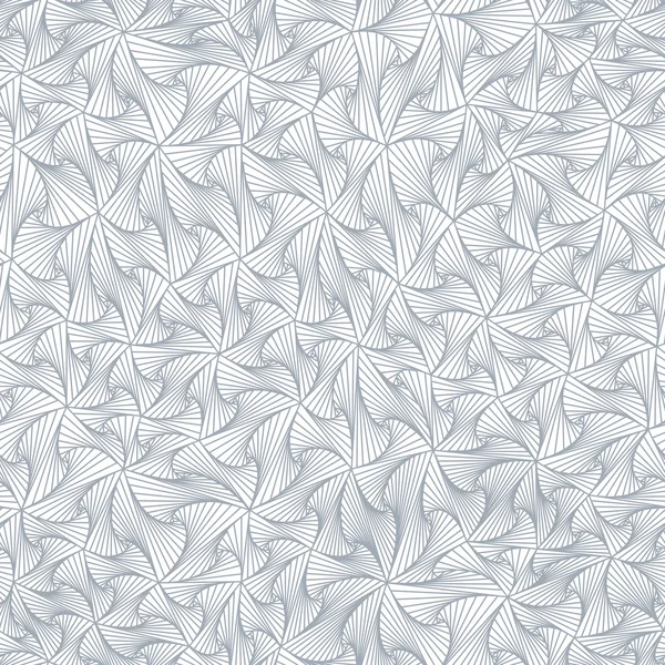 Abstraktes geometrisches Lichtvektormuster. silberne und weiße Farbe — Stockvektor